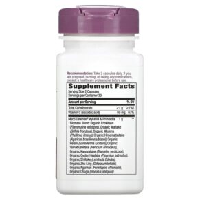 Thực phẩm bổ sung Nature's Way Premium Blend Myco Defense 60 Vegan Capsules 033674148600