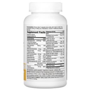 Thực phẩm bổ sung Nature's Way Prenatal Multivitamin with Buffered Vitamin C 180 Capsules 033674451304