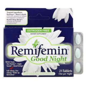 Thực phẩm chức năng Nature's Way Remifemin Good Night 21 Tablets 763948074808