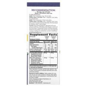 Thực phẩm bổ sung Nature's Way Sambucus Immune Syrup 4 fl oz (120 ml) 033674069745