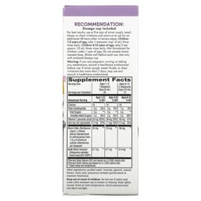 Nature's Way Sambucus Relief Cough Syrup For Kids Ages 1+ Elderberry 4 fl oz (120 ml) 3 Thực phẩm bổ sung Nature's Way Sambucus Relief Cough Syrup For Kids Ages 1+ Elderberry 4 fl oz (120 ml) 033674136713
