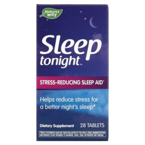 Thực phẩm chức năng Nature's Way Sleep Tonight 28 Tablets 763948004584