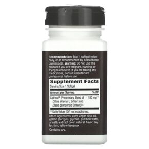 Thực phẩm bổ sung Nature's Way Sytrinol Cholesterol Control 60 Softgel 033674155707