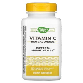 Thực phẩm chức năng Nature's Way Vitamin C Bioflavonoids 1.000 mg 250 Capsules 033674403310
