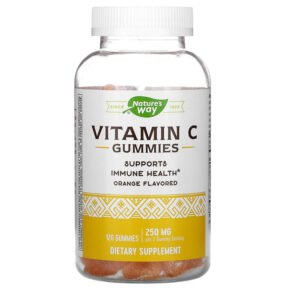 Thực phẩm chức năng Nature's Way Vitamin C Gummies Orange 250 mg 120 Gummies 033674136072