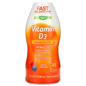 Thực phẩm chức năng Nature's Way Vitamin D3 Berry 25 mcg 16 fl oz (480 ml) 371401894162