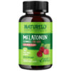 Thực phẩm chức năng NATURELO Melatonin Gummies For Kids Strawberry 60 Vegetarian Gummies 628110628633