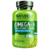Thực phẩm chức năng NATURELO Omega-3 Triglyceride Fish Oil 1.100 mg 120 Softgels 628110628138