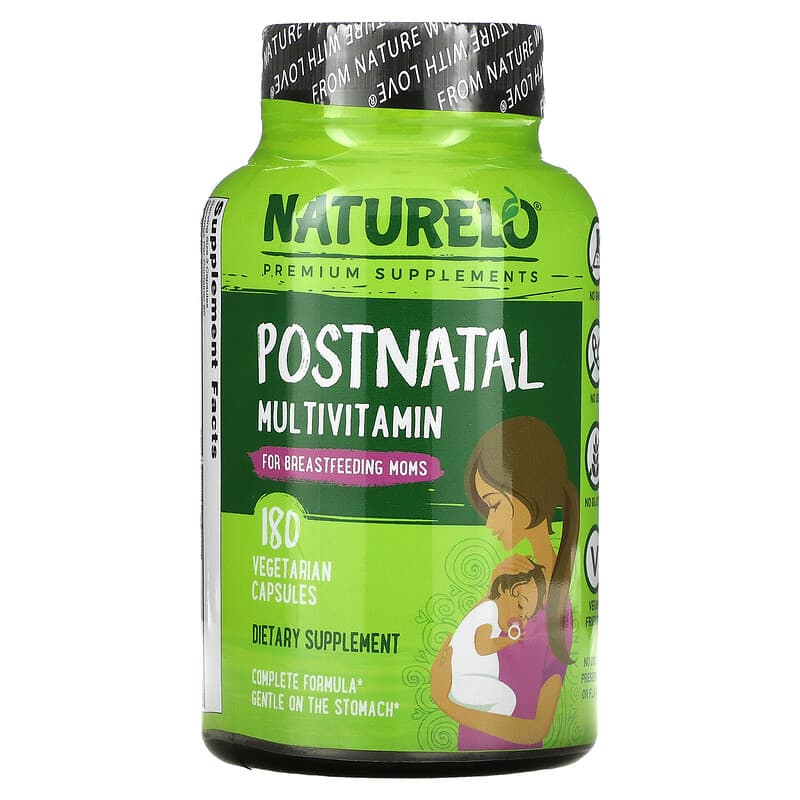 NATURELO Postnatal Multivitamin for Breastfeeding Moms 180 Vegetarian Capsules 8 Thực phẩm chức năng NATURELO Postnatal Multivitamin for Breastfeeding Moms 180 Vegetarian Capsules 628110628374