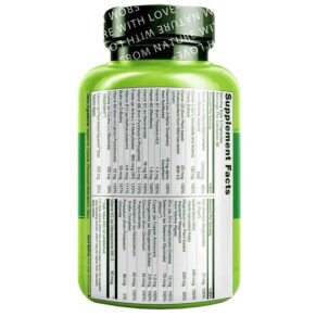 Thực phẩm bổ sung NATURELO Prenatal Multivitamin 180 Vegetarian Capsules 628110628077
