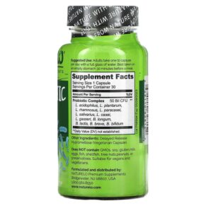 NATURELO Probiotic 50 Billion CFU 30 Delayed Release Capsules 3 Thực phẩm bổ sung NATURELO Probiotic 50 Billion CFU 30 Delayed Release Capsules 628110628152