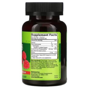 Thực phẩm bổ sung NATURELO Vegan D3 for Kids Strawberry 1.000 IU (25 mcg) 60 Vegan Friendly Gummies 628110628770