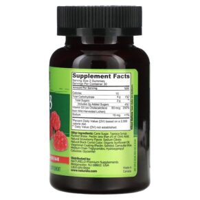 Thực phẩm bổ sung NATURELO Vegan D3 Whole Food Gummies Strawberry 1.000 IU (25 mcg) 60 Vegan Friendly Gummies 628110628763