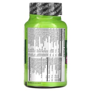 Thực phẩm bổ sung NATURELO Whole Food Complete Multivitamin + Beauty Blend 60 Vegetarian Capsules 628110628688