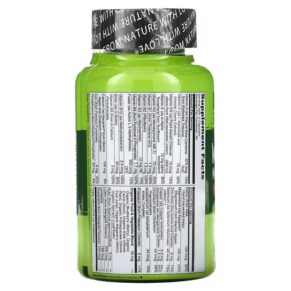 Thực phẩm bổ sung NATURELO Whole Food Multivitamin for Teens 60 Vegetarian Capsules 628110628251