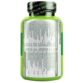 Thực phẩm bổ sung NATURELO Whole Food Multivitamin for Women 120 Vegetarian Capsules 628110628107