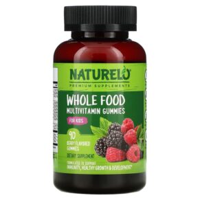 Thực phẩm chức năng NATURELO Whole Food Multivitamin Gummies for Kids Berry 90 Gummies 628110628268