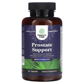 Thực phẩm chức năng Natures Craft Prostate Support Men's Health 90 Capsules 793579823001