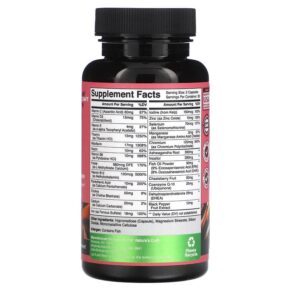 Thực phẩm bổ sung Natures Craft Women's Wellness Fertility Booster with Folate CoQ10 & Chasteberry 60 Capsules 850034386102