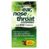 Thực phẩm chức năng NaturesPlus Adult's Ear Nose & Throat Lozenges Natural Tropical Cherry Berry 60 Lozenges 097467492547
