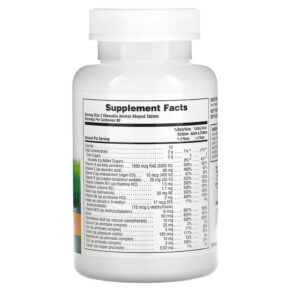 Thực phẩm bổ sung NaturesPlus Animal Parade Children's Chewable MultiVitamin Supplement Orange 180 Animal-Shaped Tablets 097467299757
