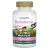 Thực phẩm chức năng NaturesPlus Animal Parade Gold Children's Chewable Multivitamin Supplement Watermelon 120 Animal-Shaped Tablets 097467299382