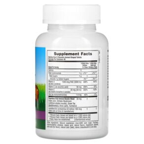 Thực phẩm bổ sung NaturesPlus Animal Parade Kids Immune Booster Tropical Berry 90 Animal-Shaped Tablets 097467299788