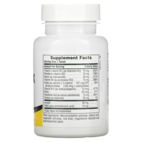 Thực phẩm bổ sung NaturesPlus B-Complex with Rice Bran 90 Tablets 097467014800