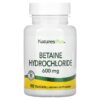 Thực phẩm chức năng NaturesPlus Betaine Hydrochloride 600 mg 90 Tablets 097467043701