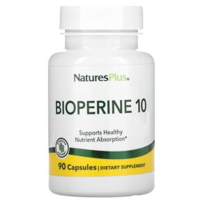Thực phẩm chức năng NaturesPlus Bioperine 10 90 Capsules 097467043770