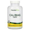 Thực phẩm chức năng NaturesPlus Cal/ Mag Caps 180 Capsules 097467336438