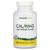 Thực phẩm chức năng NaturesPlus Cal/Mag with Whole Foods 180 Tablets 097467336452