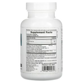 Thực phẩm bổ sung NaturesPlus Collagen Peptides 120 Capsules 097467459717