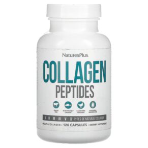 Thực phẩm chức năng NaturesPlus Collagen Peptides 120 Capsules 097467459717