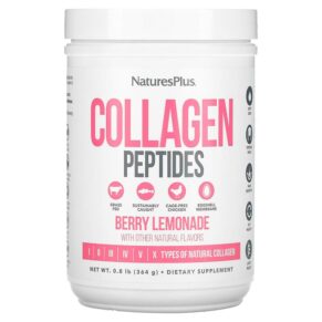 Thực phẩm chức năng NaturesPlus Collagen Peptides Berry Lemonade 0.8 lbs (364 g) 097467459694