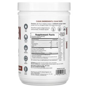 Thực phẩm bổ sung NaturesPlus Collagen Peptides Chocolate 0.83 lb (378 g) 097467459670