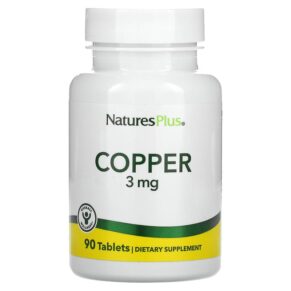 Thực phẩm chức năng NaturesPlus Copper 3 mg 90 Tablets 097467034303