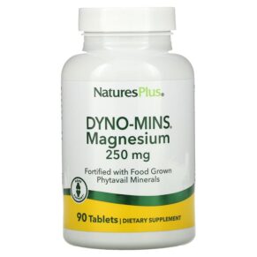 Thực phẩm chức năng NaturesPlus Dyno-Mins Magnesium 250 mg 90 Tablets 097467366619
