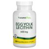 Thực phẩm chức năng NaturesPlus Egg Yolk Lecithin 300 mg 180 Capsules 097467041738