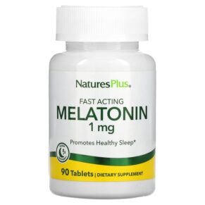 Thực phẩm chức năng NaturesPlus Fast Acting Melatonin 1 mg 90 Tablets 097467476240