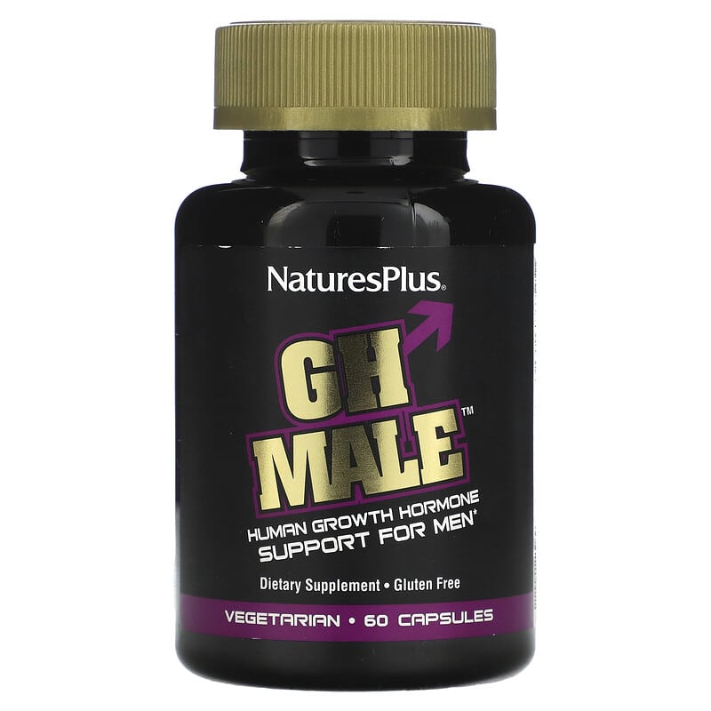 NaturesPlus GH Male Human Growth Hormone Support for Men 60 Vegetarian Capsules 8 Thực phẩm chức năng NaturesPlus GH Male Human Growth Hormone Support for Men 60 Vegetarian Capsules 097467487185