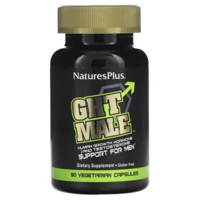 Thực phẩm chức năng NaturesPlus GHT Male Human Growth Hormone And Testosterone Support For Men 90 Vegetarian Capsules 097467487192