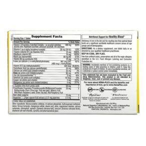 NaturesPlus Hema-Plex Iron with Essential Nutrients for Healthy Red Blood Cells 10 Slow Release Tablets 3 Thực phẩm bổ sung NaturesPlus Hema-Plex Iron with Essential Nutrients for Healthy Red Blood Cells 10 Slow Release Tablets 097467996625
