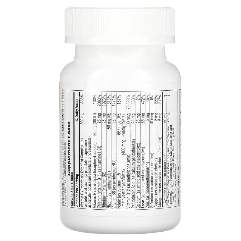 NaturesPlus Hema-Plex Iron with Essential Nutrients for Healthy Red Blood Cells 30 Slow Release Tablets 2 Thực phẩm bổ sung NaturesPlus Hema-Plex Iron with Essential Nutrients for Healthy Red Blood Cells 30 Slow Release Tablets 097467037601