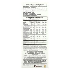 Thực phẩm bổ sung NaturesPlus Hema-Plex Liquid Mixed Berry 8.5 fl oz (250 ml) 097467376878
