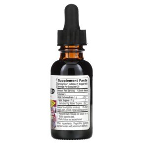 Thực phẩm bổ sung NaturesPlus Herbal Actives Grape Seed Alcohol Free 25 mg 1 fl oz (30 ml) 097467078321