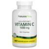 Thực phẩm chức năng NaturesPlus High Potency Vitamin C With Rosehips 1.000 mg 180 Tablets 097467022904