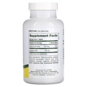 Thực phẩm bổ sung NaturesPlus Icelandic Kelp 300 Tablets 097467039506