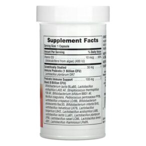Thực phẩm bổ sung NaturesPlus Immune Probiotic 10 Billion CFU 30 Capsules 097467410077