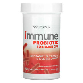 Thực phẩm chức năng NaturesPlus Immune Probiotic 10 Billion CFU 30 Capsules 097467410077